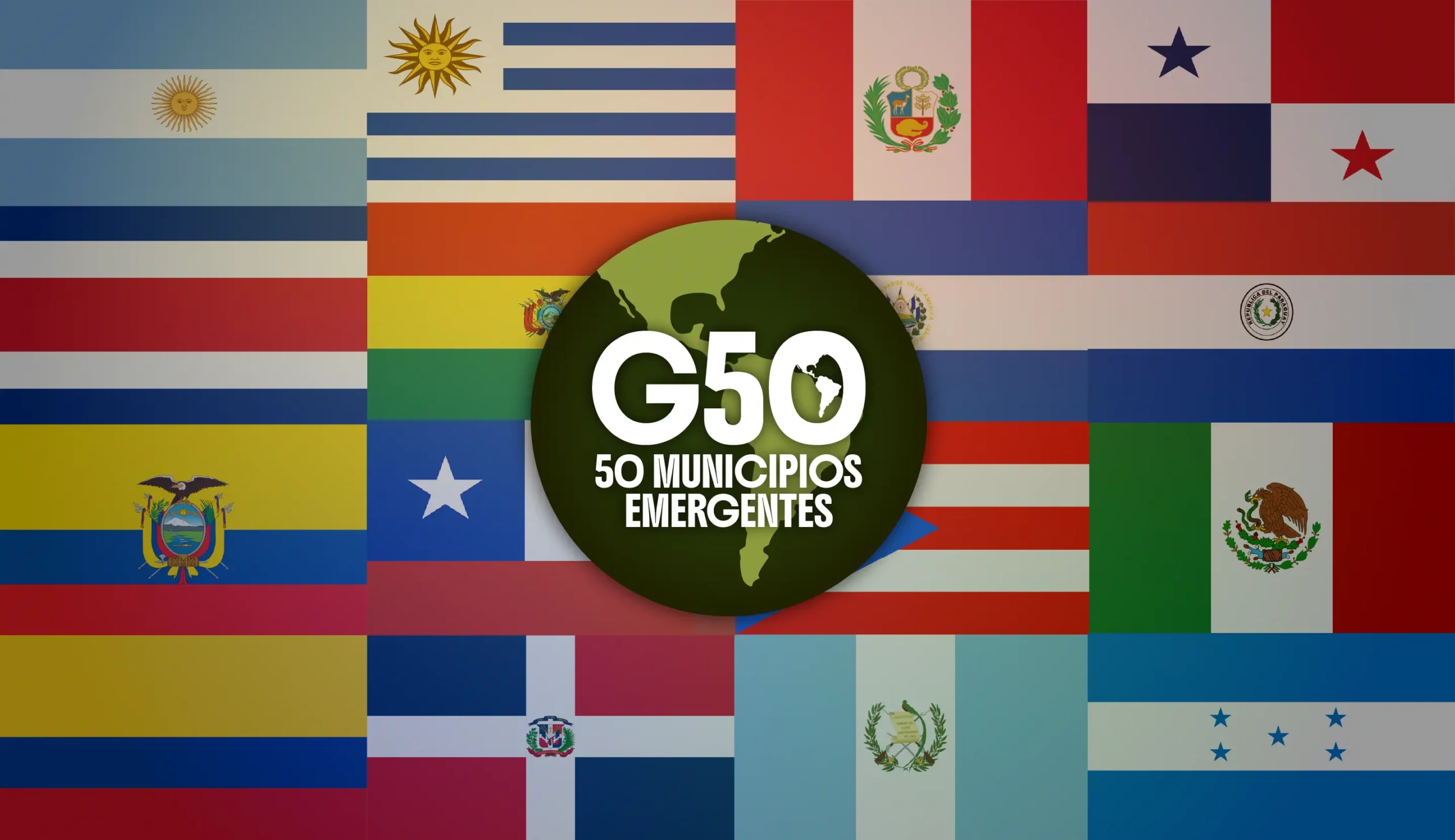 G50 Grupo de los 50 municipios emergentes. Miembros 2025